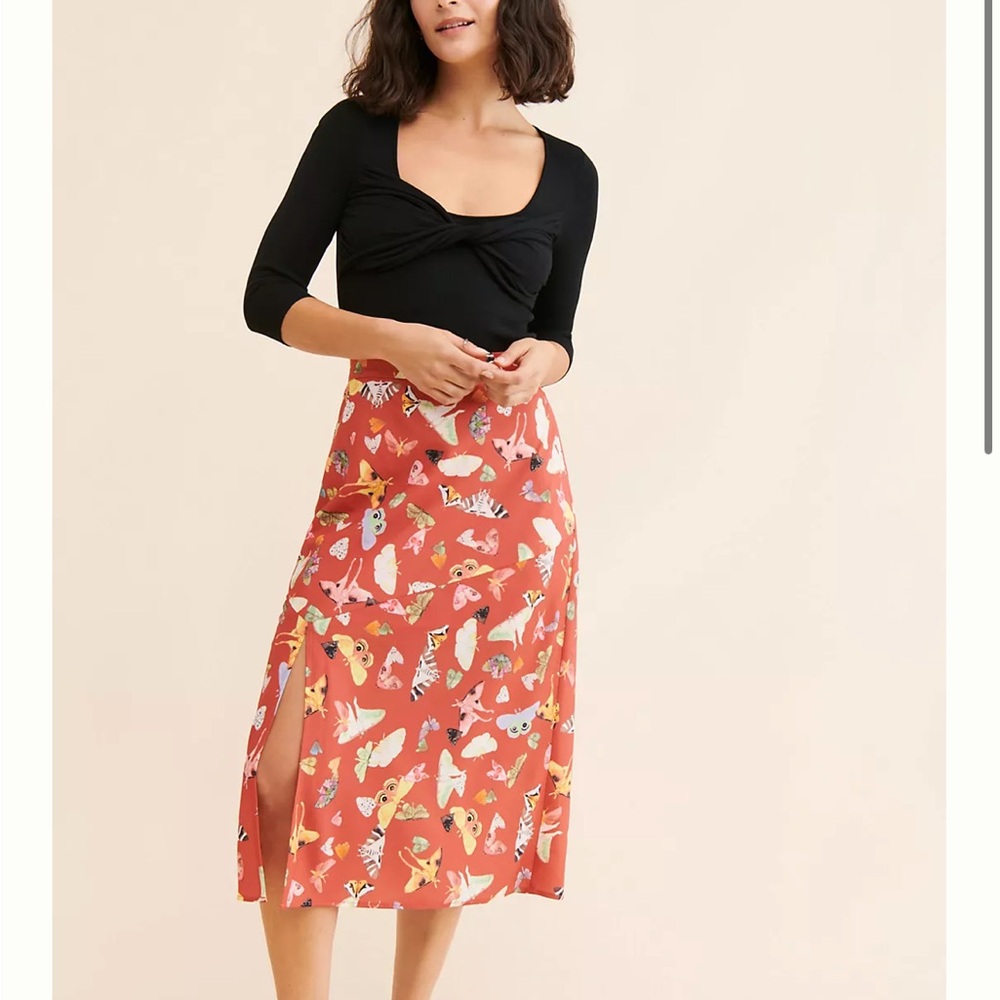Hutch Butterfly Midi Skirt